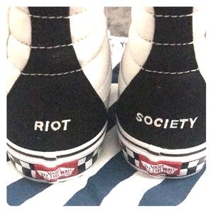 Custom Riot Society Vans